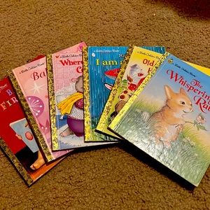 Classic Little Golden Books collection, 6 titles, all in good condition